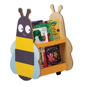 mobile picturebook unit shaped like a bee