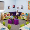 Storage seat reading corner furniture
