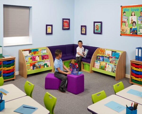 Storage seat reading corner furniture