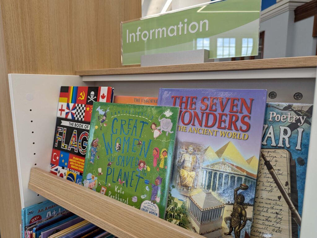 Scool Library Book Supporting the Great School Libraries campaign