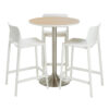 Bar table and bar stool for school library