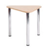 Triangular librarian desk for school library