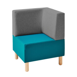 Corner seat for school library