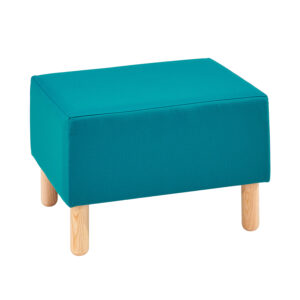 school library stool seat teal