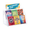 LIBRARY COUNTER TOP BOOK DISPLAY UNIT