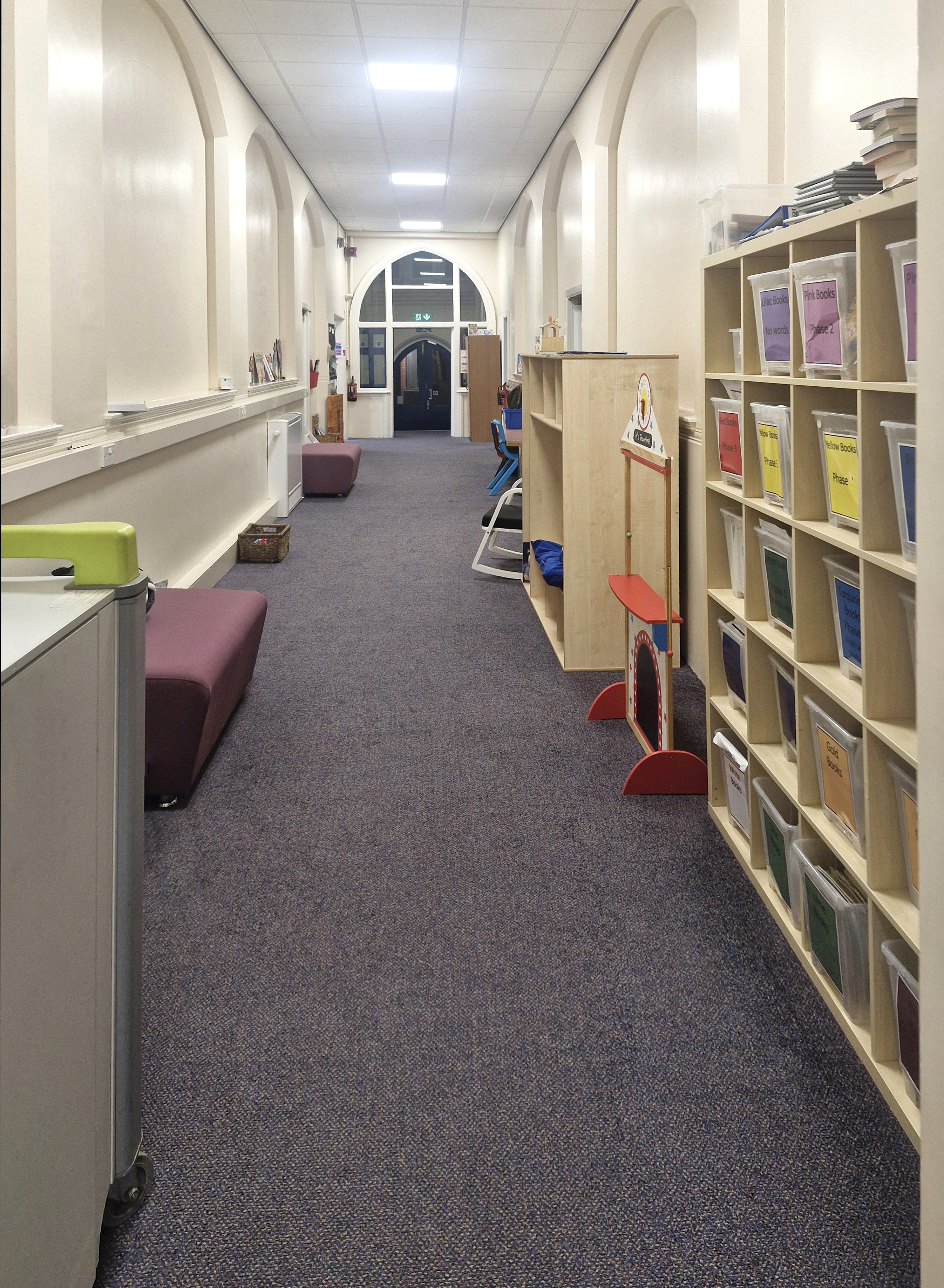 primary school corridor